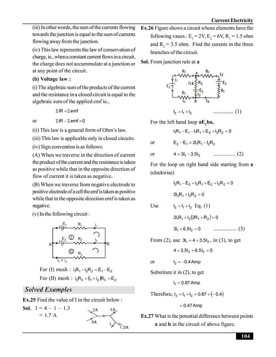 Current Electricity - Page 8