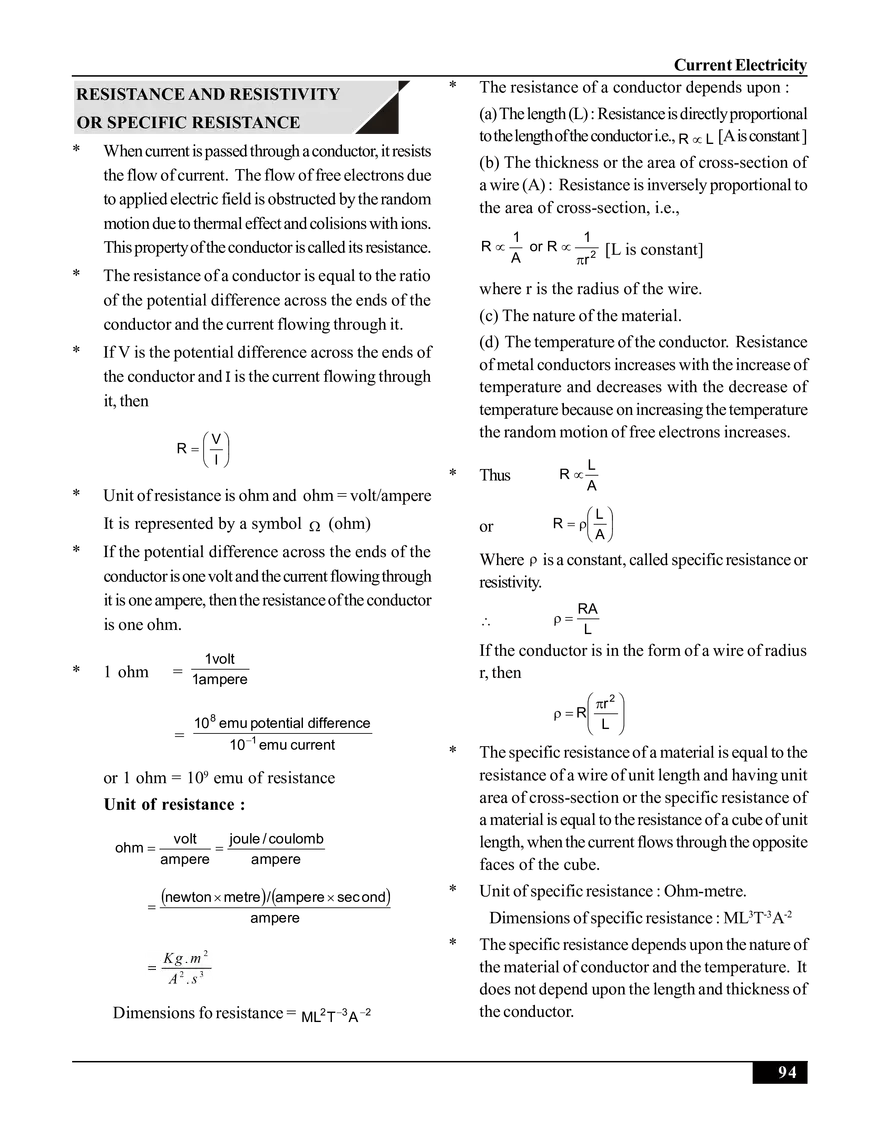 Current Electricity - Page 19