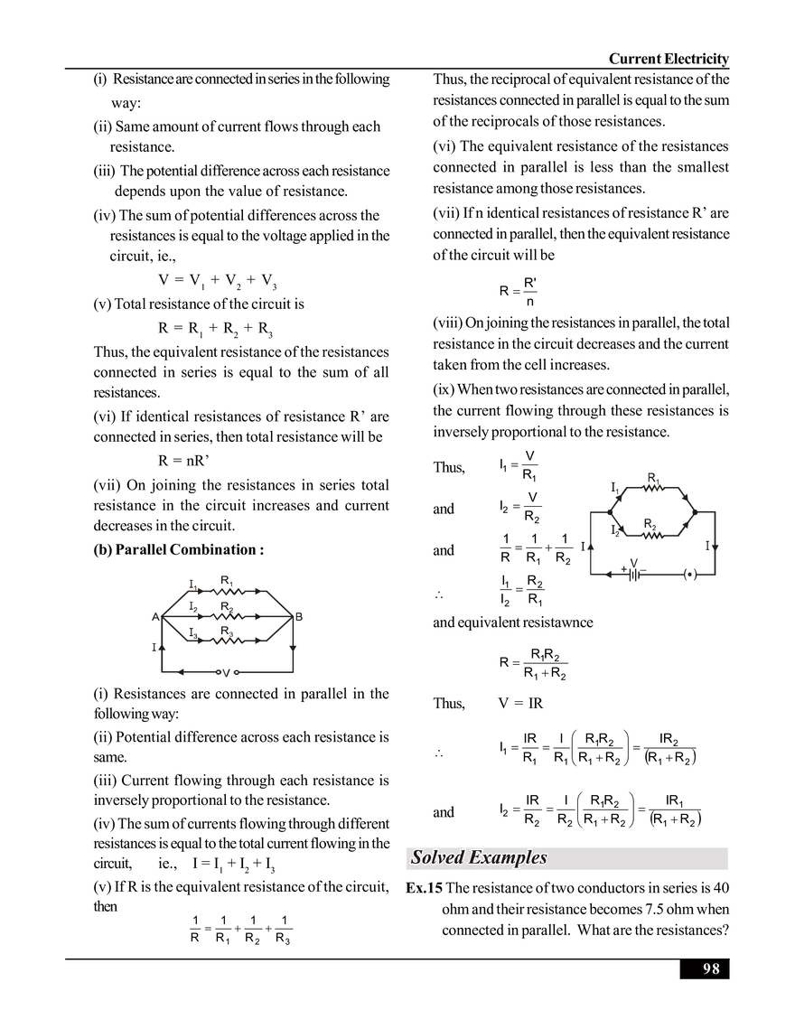 Current Electricity - Page 23