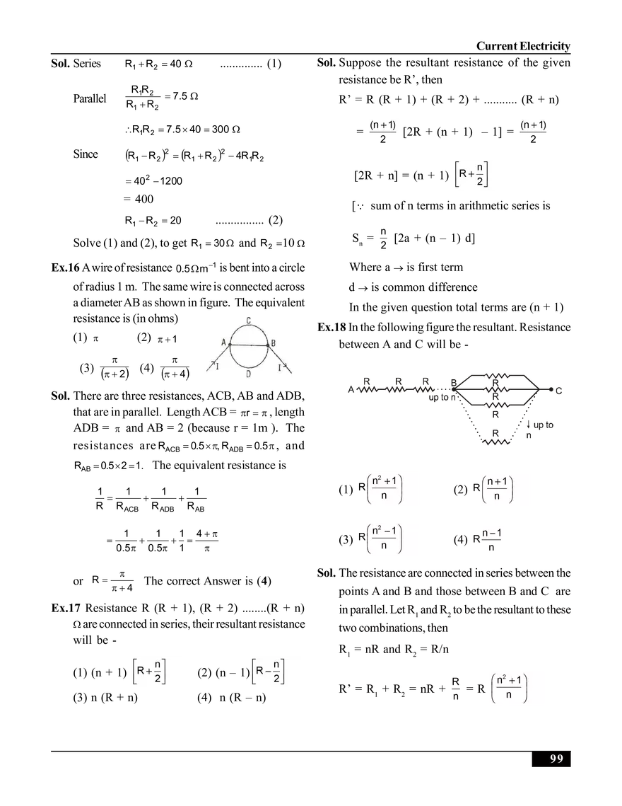Current Electricity - Page 3