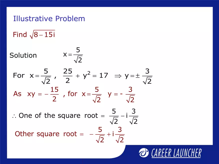 Lecture 19: Complex Numbers 1 - Page 26