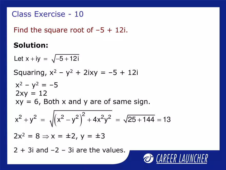 Lecture 19: Complex Numbers 1 - Page 50