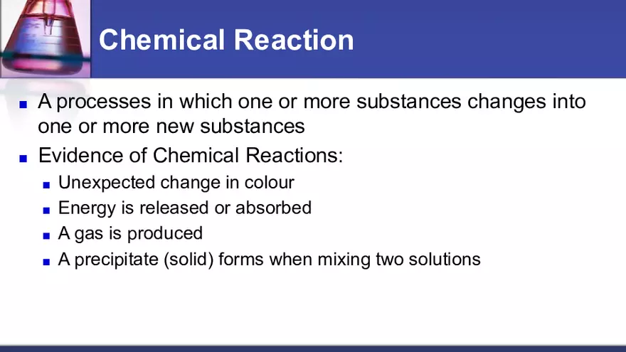 4.1 Introduction to Chemical Reactions - Page 11