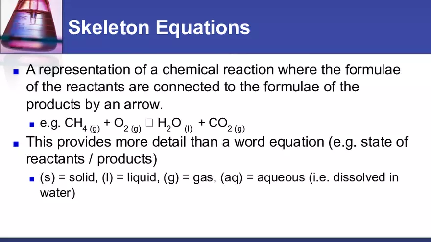 4.1 Introduction to Chemical Reactions - Page 14