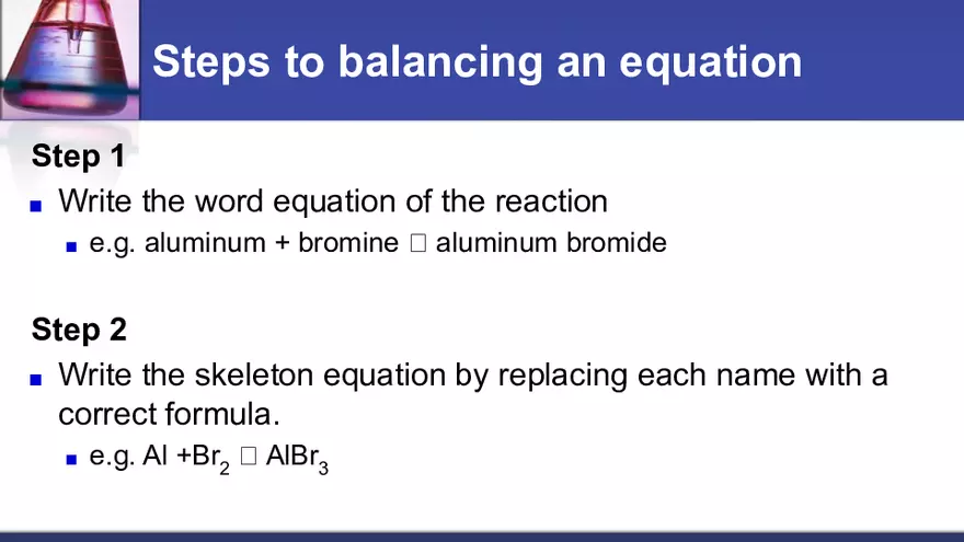 4.1 Introduction to Chemical Reactions - Page 18