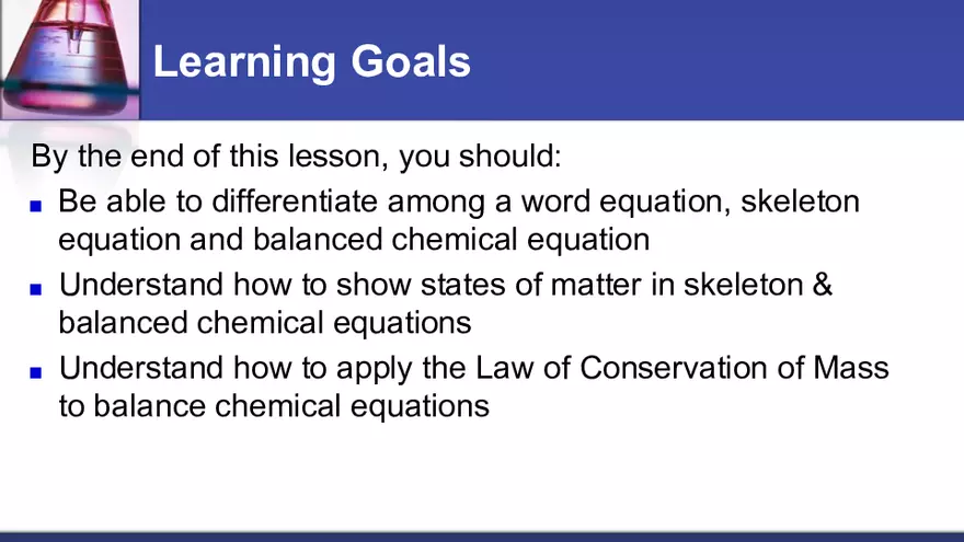 4.1 Introduction to Chemical Reactions - Page 2