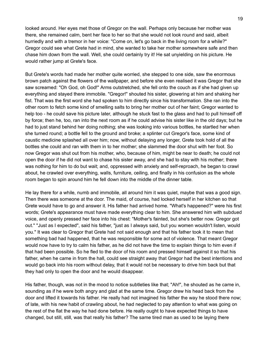 Text: Metamorphosis by Franz Kafka - Page 11