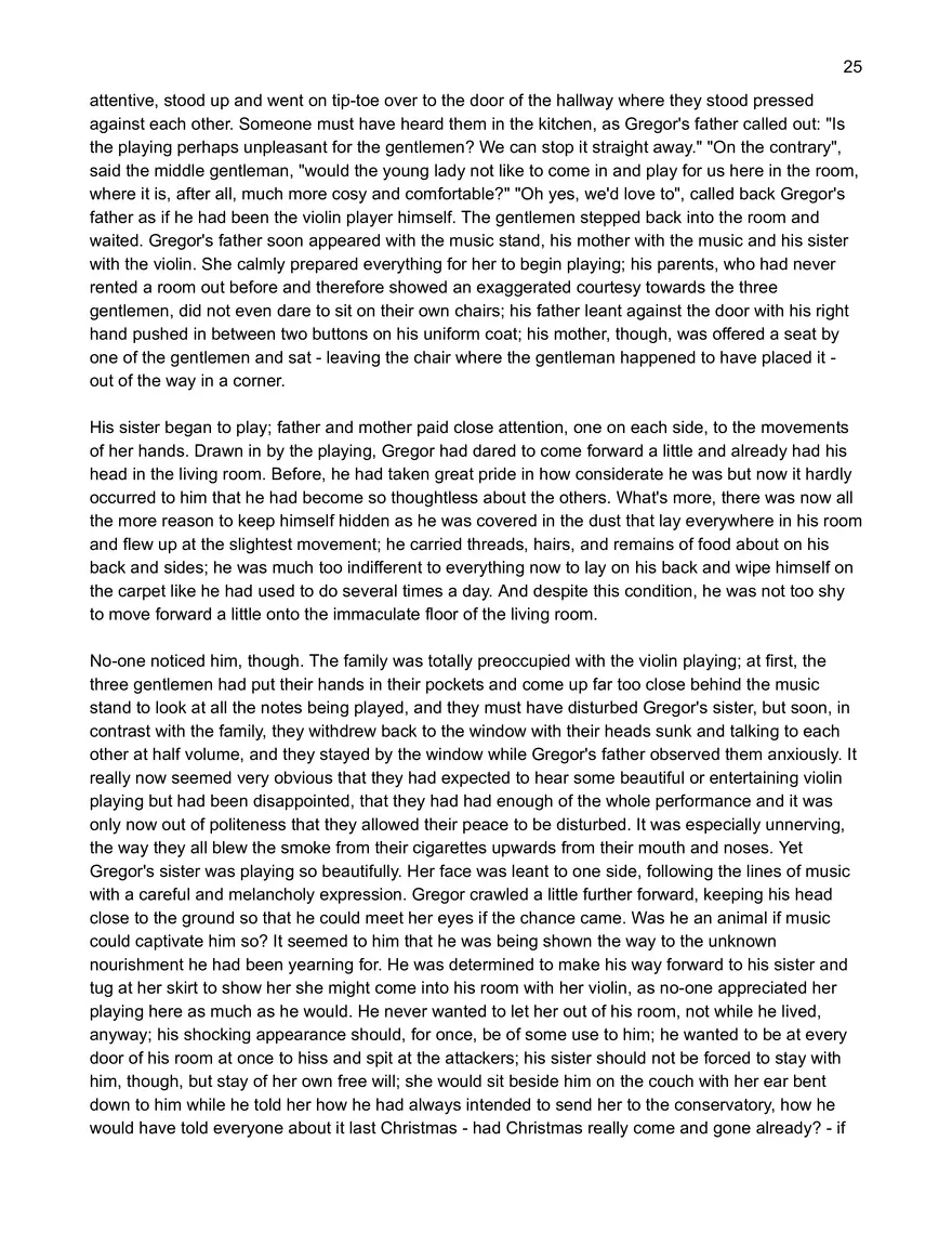 Text: Metamorphosis by Franz Kafka - Page 18