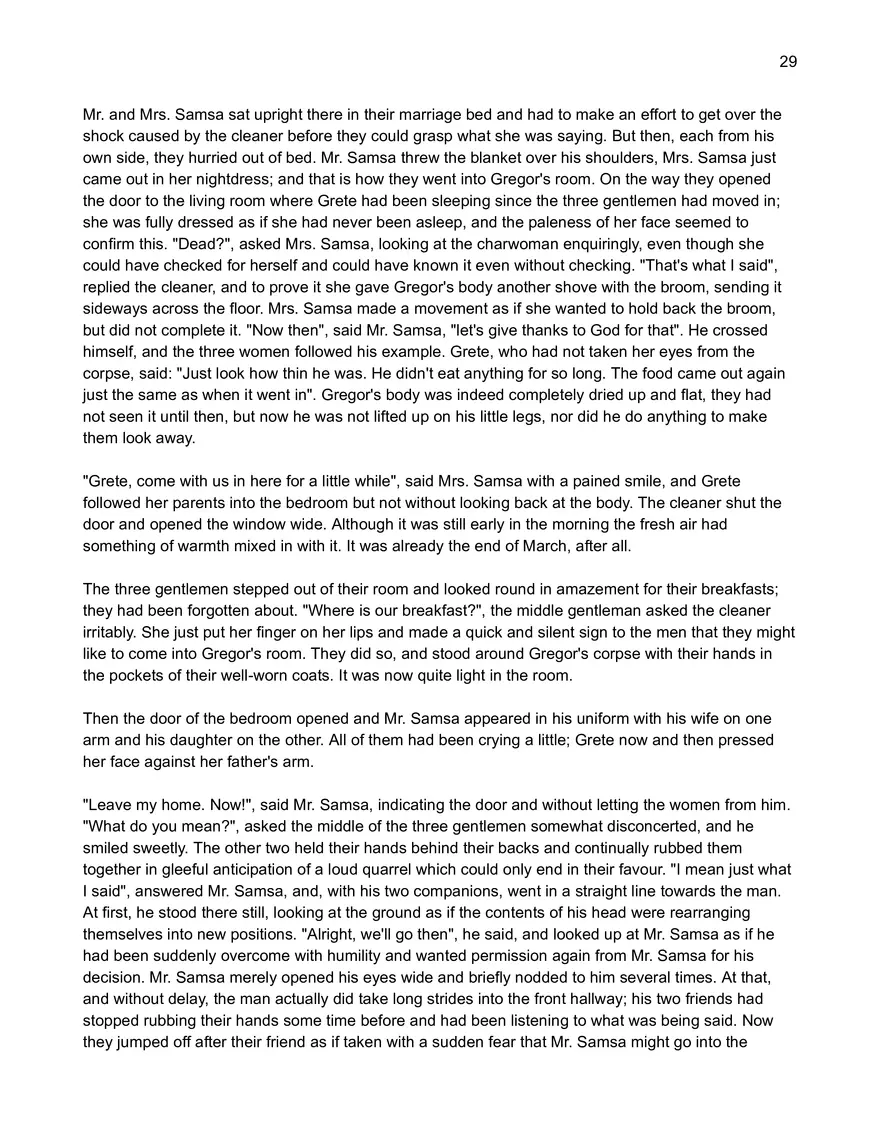 Text: Metamorphosis by Franz Kafka - Page 22