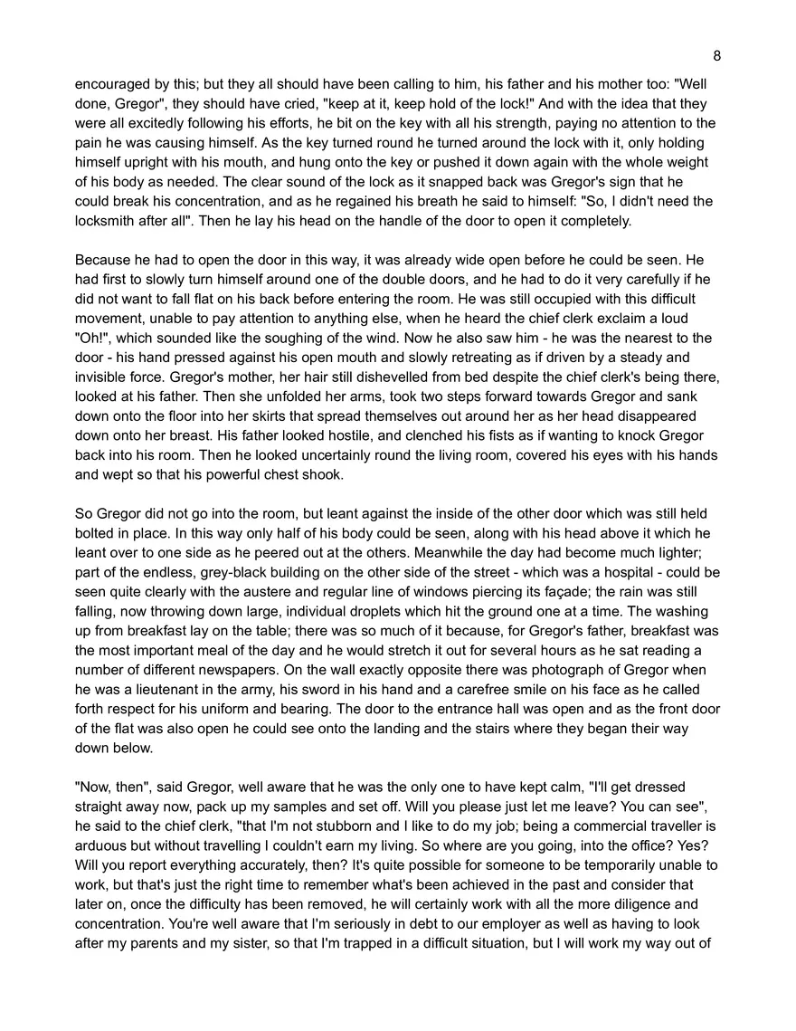 Text: Metamorphosis by Franz Kafka - Page 29