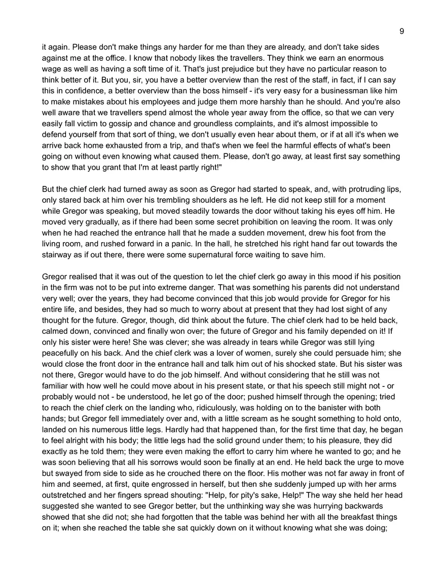 Text: Metamorphosis by Franz Kafka - Page 30