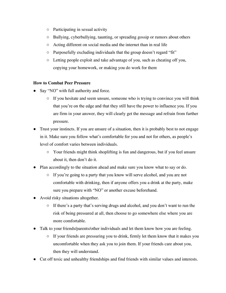 Teen Leadership I Course Study Guide - Page 11