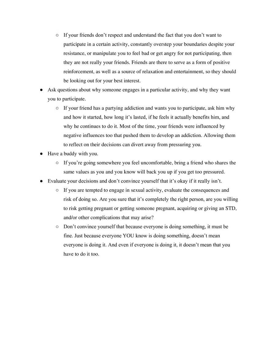 Teen Leadership I Course Study Guide - Page 12