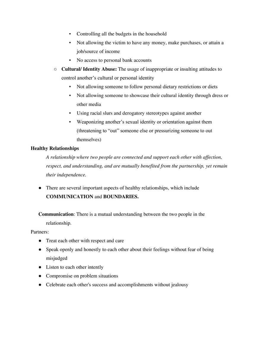 Teen Leadership I Course Study Guide - Page 6