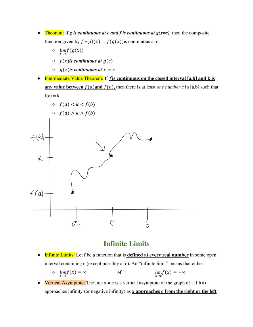 Unit 9 Introduction to the Limit Process and a Preview of Calculus - Page 5