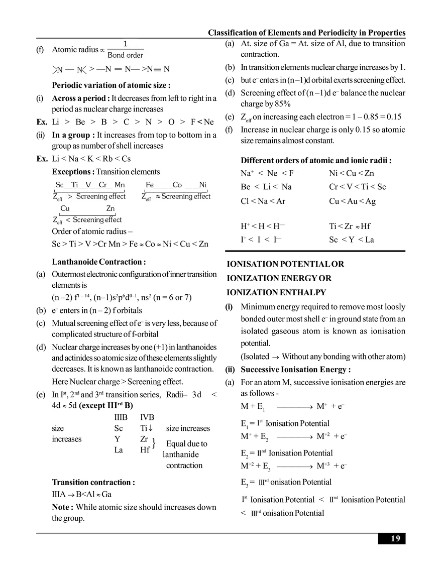 Classification of Elements and Periodicity in Properties - Page 9