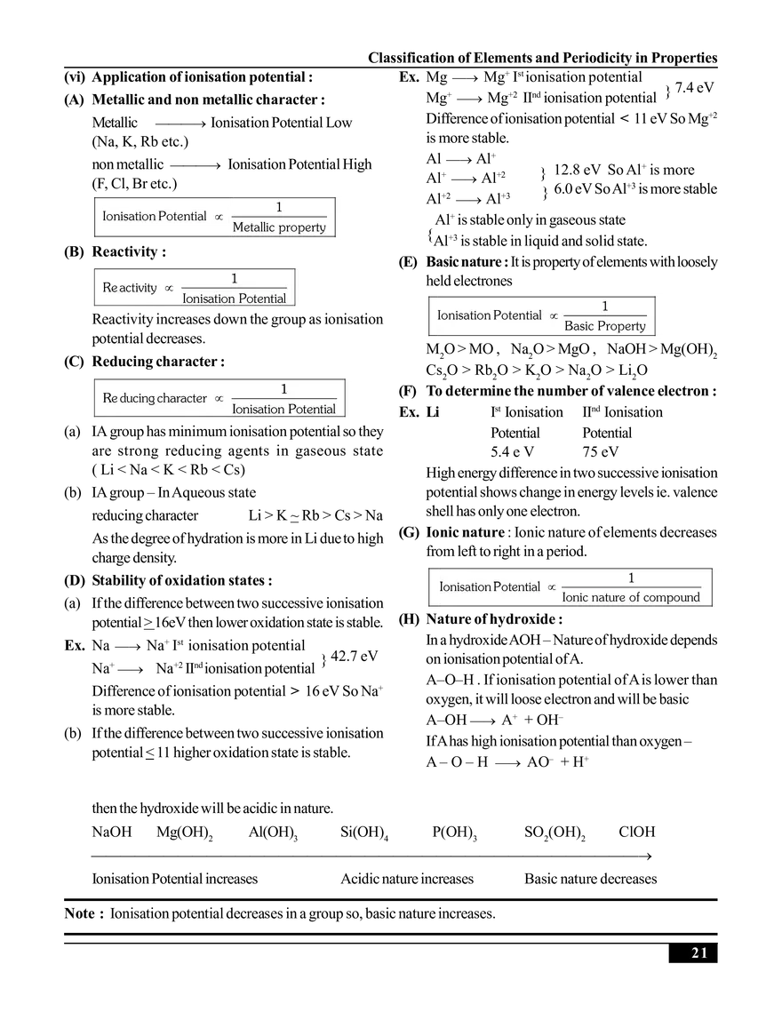 Classification of Elements and Periodicity in Properties - Page 11