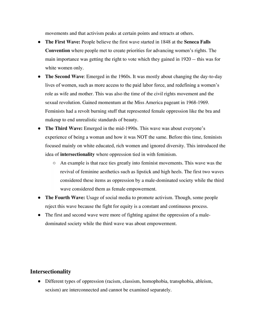 Women’s Psychology Unit 1 - Page 2