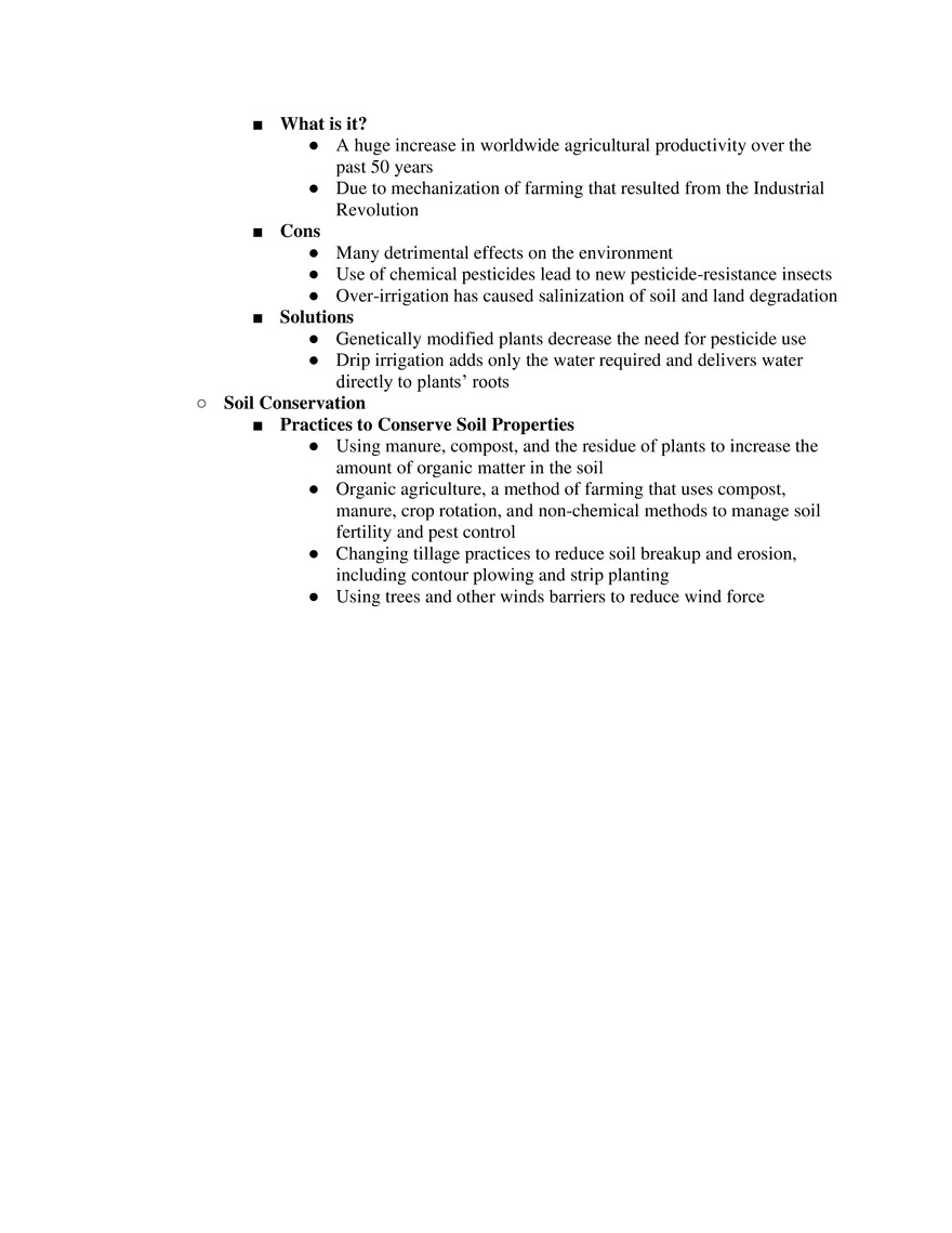 AP Environmental Science Unit 4 Earth Systems and Resources - Page 7