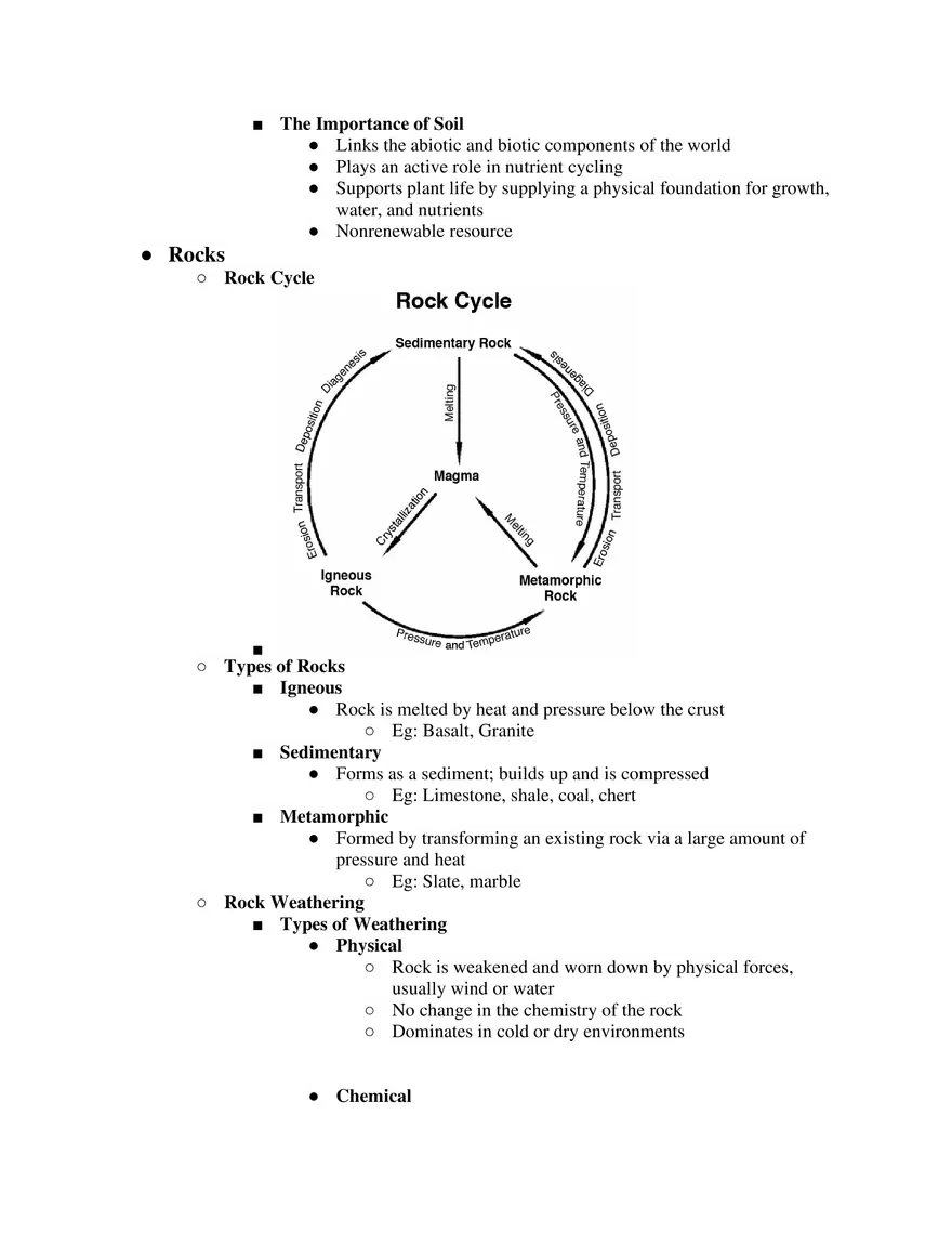 AP Environmental Science Unit 4 Earth Systems and Resources - Page 5