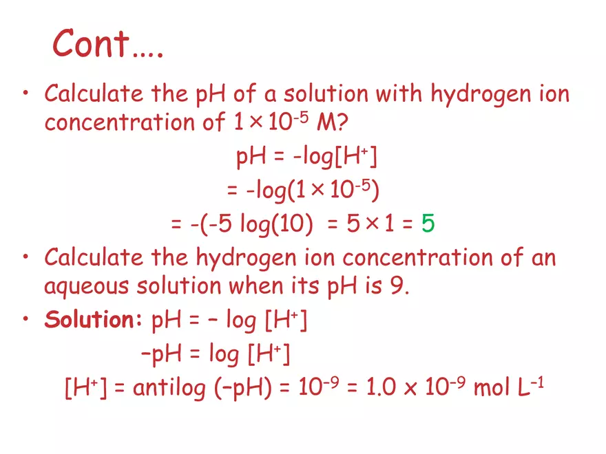 Acids and Bases Some Definitions - Page 36