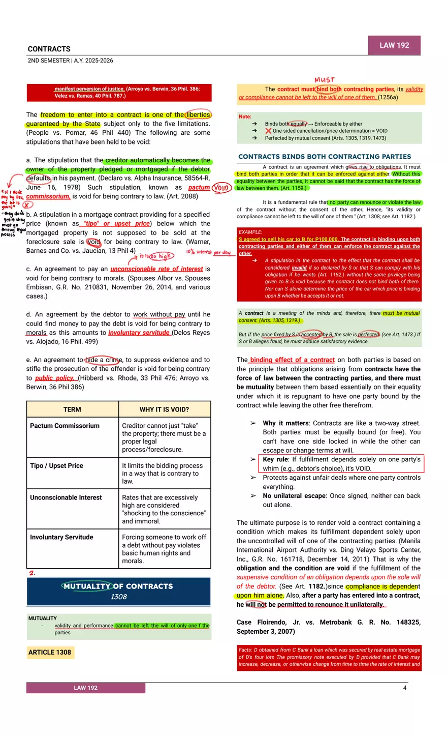 Contracts Classifications and Rules - Page 4