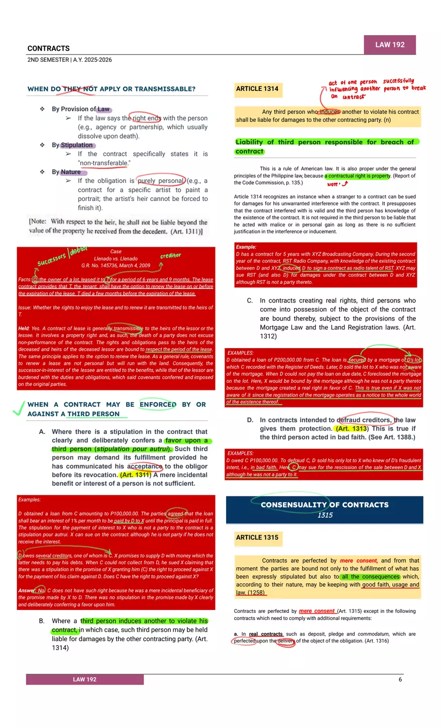 Contracts Classifications and Rules - Page 6