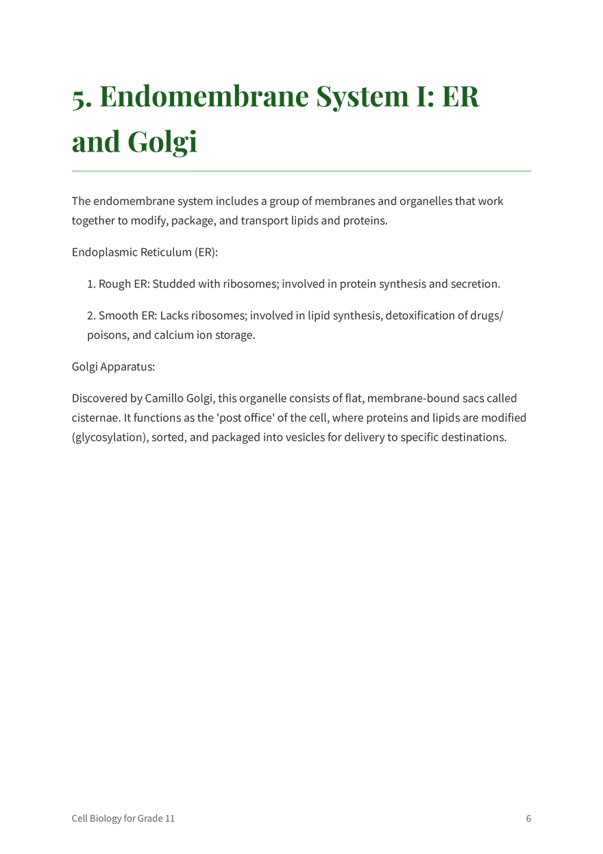 The Fundamentals of Cell Biology Grade 11 - Page 12