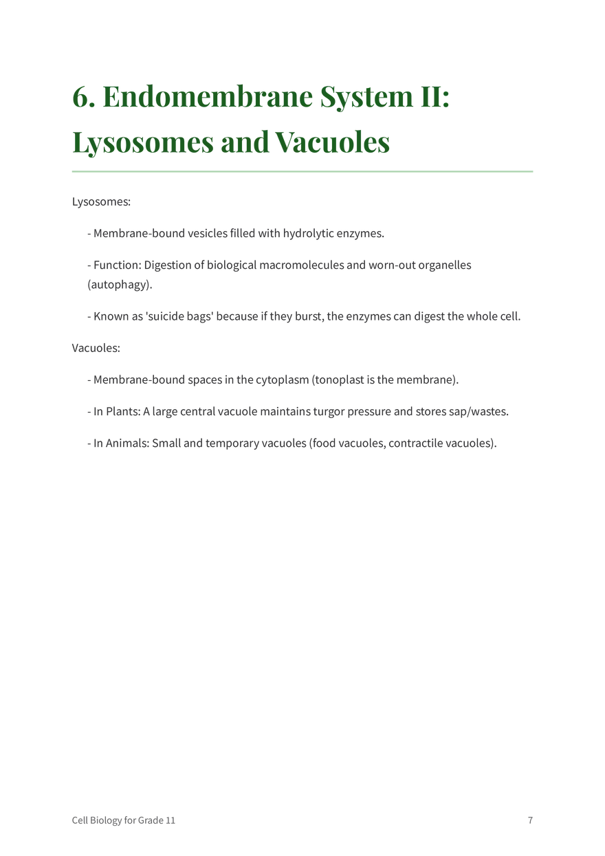 The Fundamentals of Cell Biology Grade 11 - Page 13