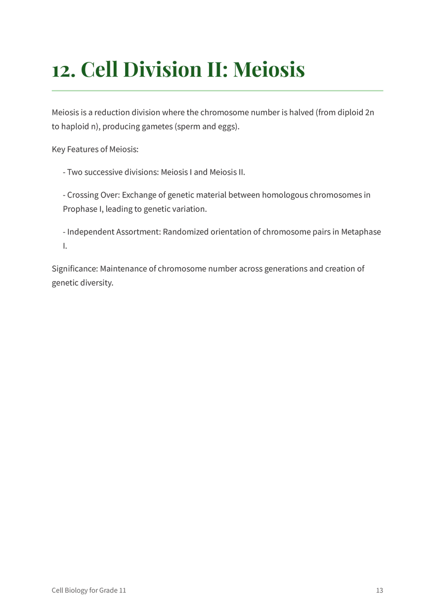The Fundamentals of Cell Biology Grade 11 - Page 5