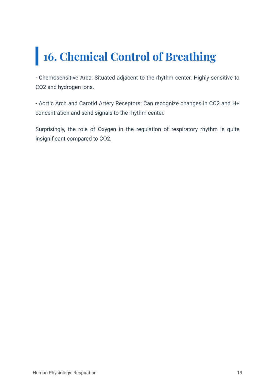 Respiratory System in Humans Grade 11 - Page 11