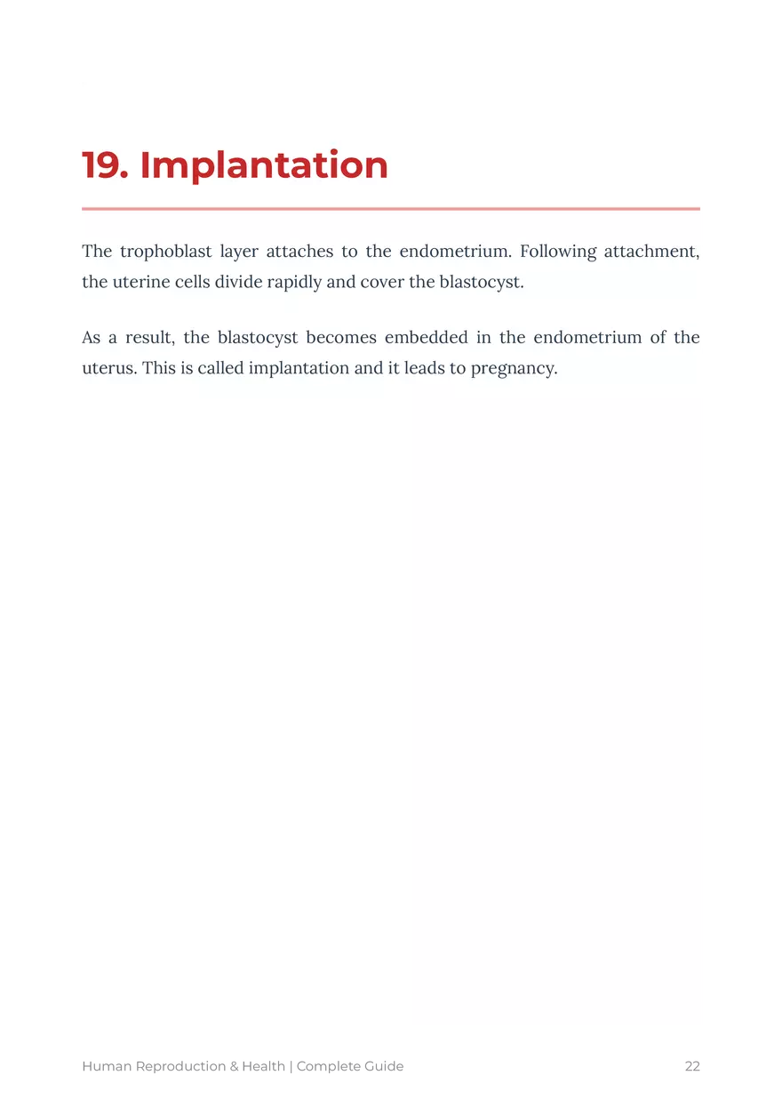 Human Reproduction: A Comprehensive Educational Guide For Grades 9-12 - Page 15