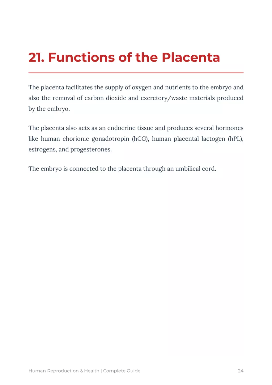 Human Reproduction: A Comprehensive Educational Guide For Grades 9-12 - Page 17