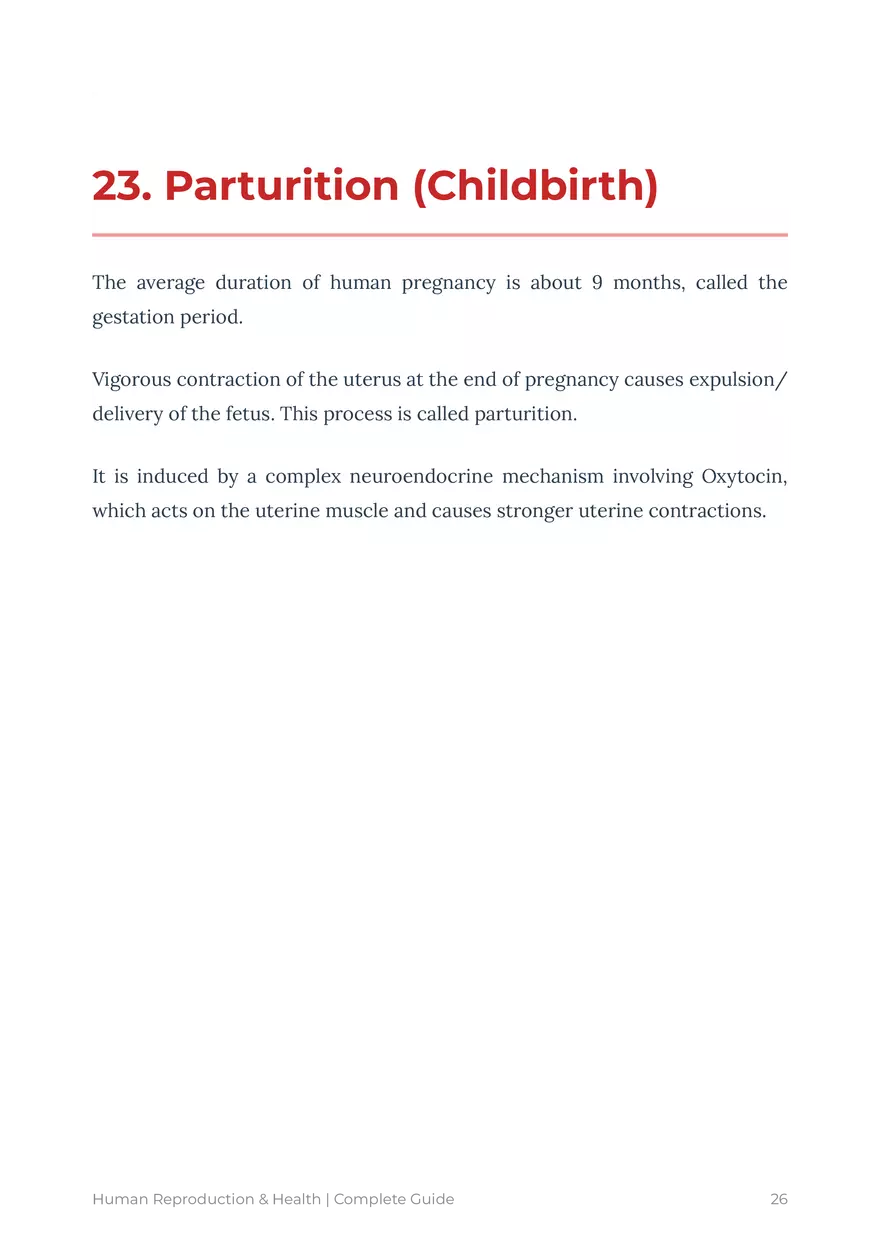 Human Reproduction: A Comprehensive Educational Guide For Grades 9-12 - Page 19