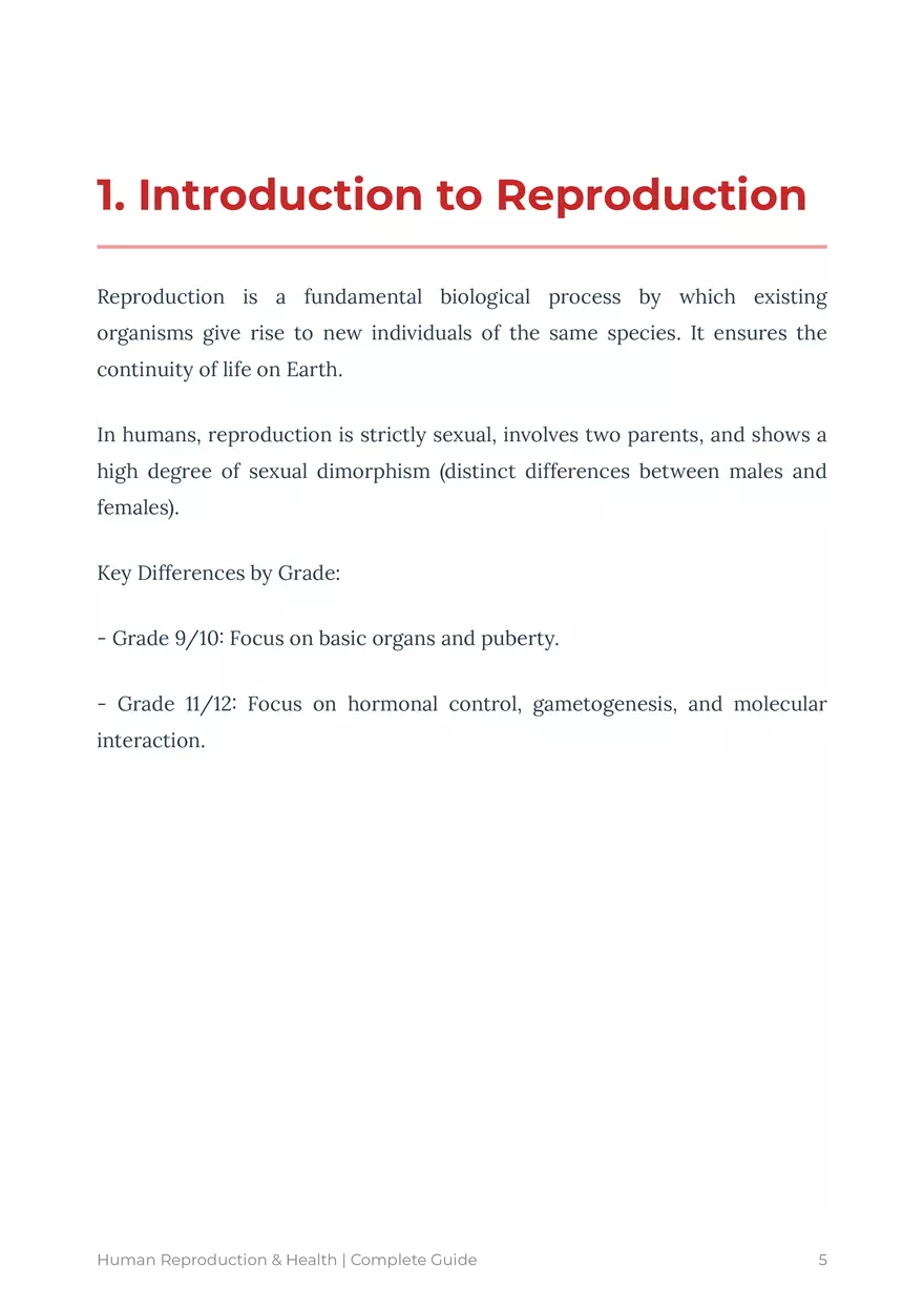 Human Reproduction: A Comprehensive Educational Guide For Grades 9-12 - Page 28
