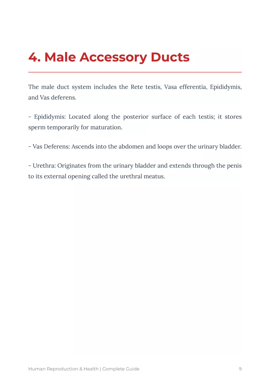 Human Reproduction: A Comprehensive Educational Guide For Grades 9-12 - Page 32