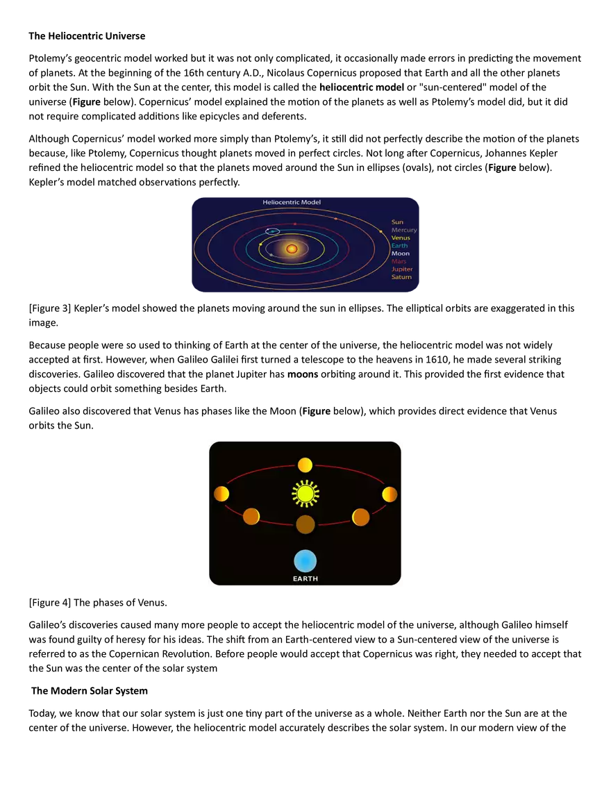 25.1 Introduction to the Solar System - Page 2