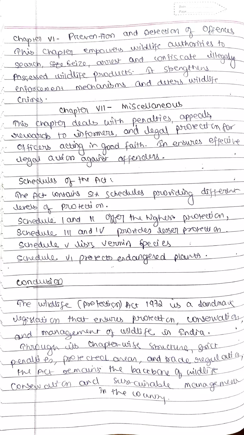 Wildlife Protection Act - Page 3