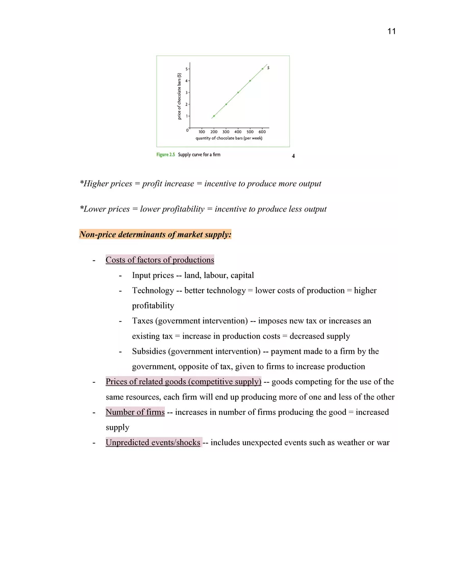 Economics Unit 2 Microeconomics - Page 7