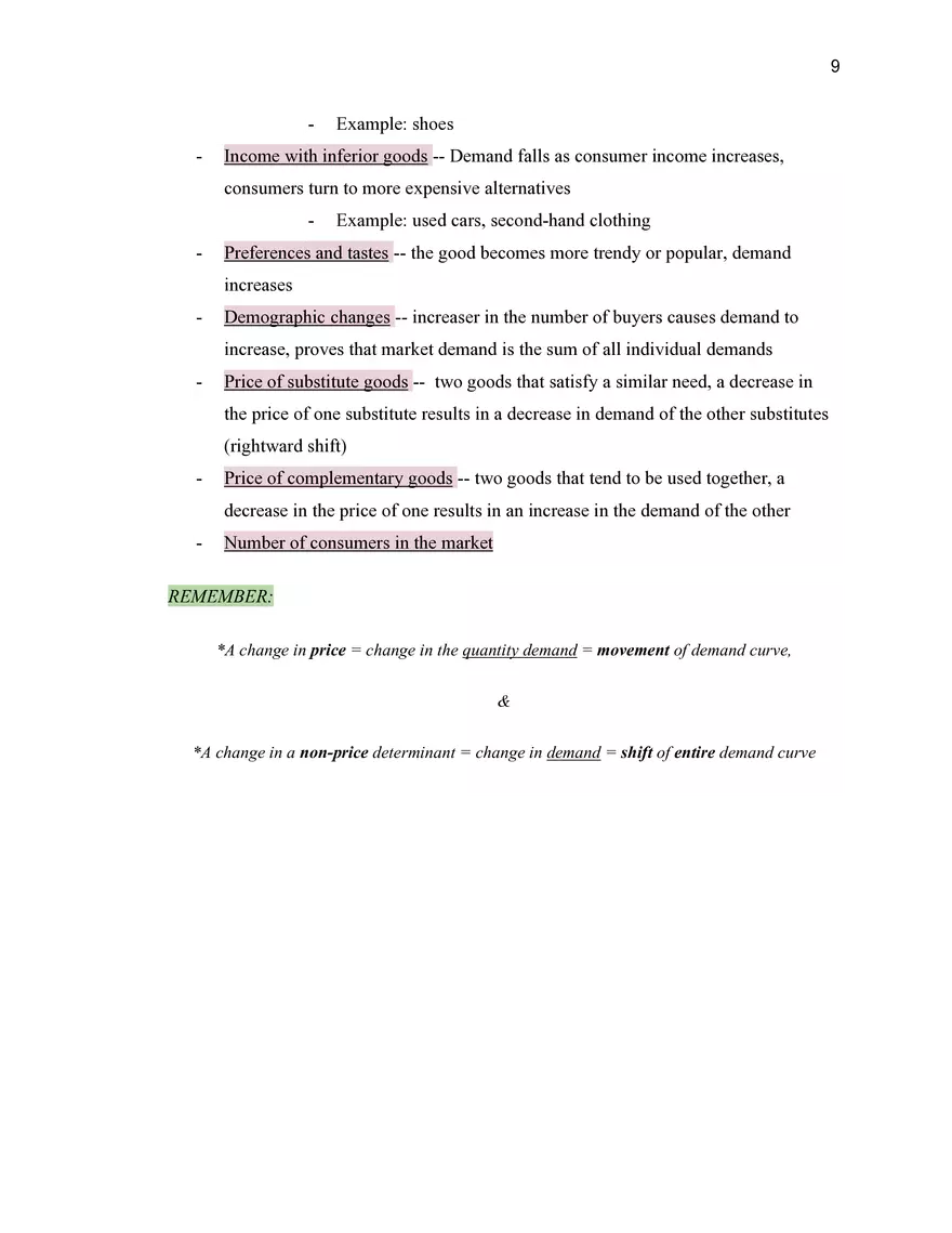 Economics Unit 2 Microeconomics - Page 2