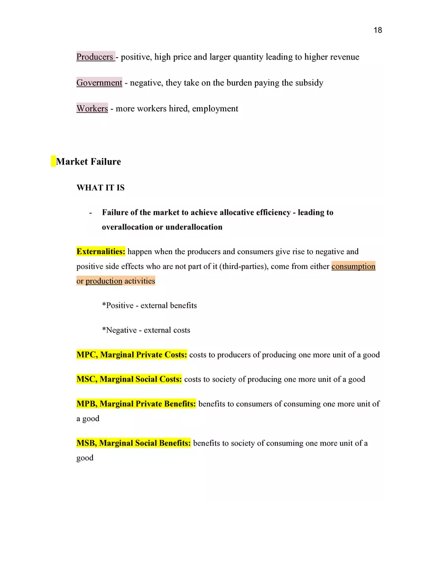 Economics Unit 2 Microeconomics - Page 3