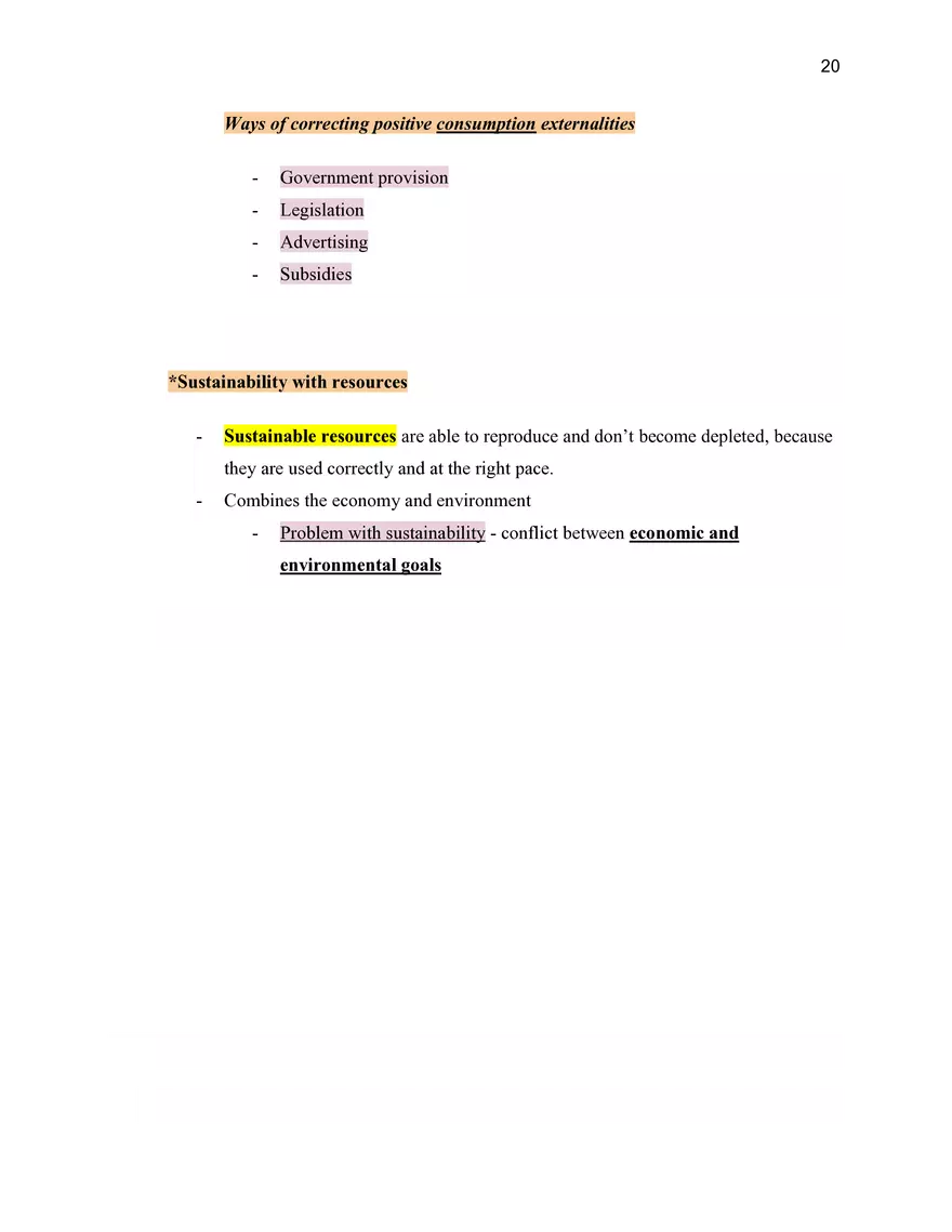 Economics Unit 2 Microeconomics - Page 5
