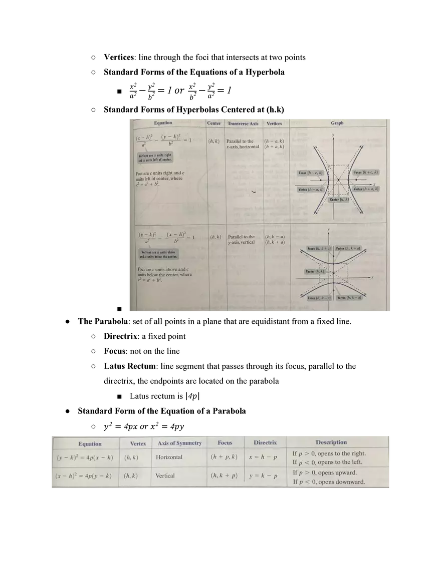 Pre-Calculus Course Study Guide - Page 17