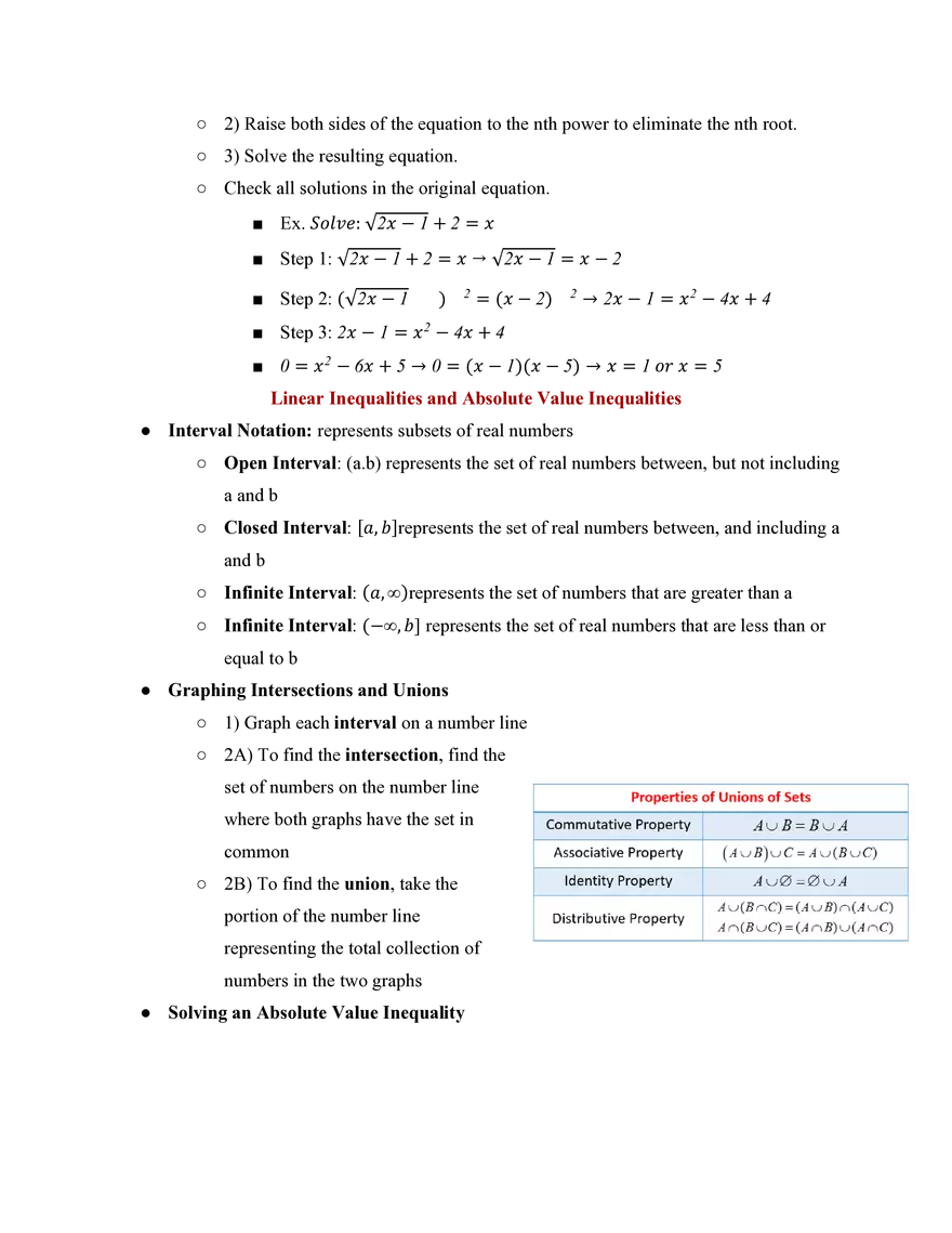 Pre-Calculus Course Study Guide - Page 24