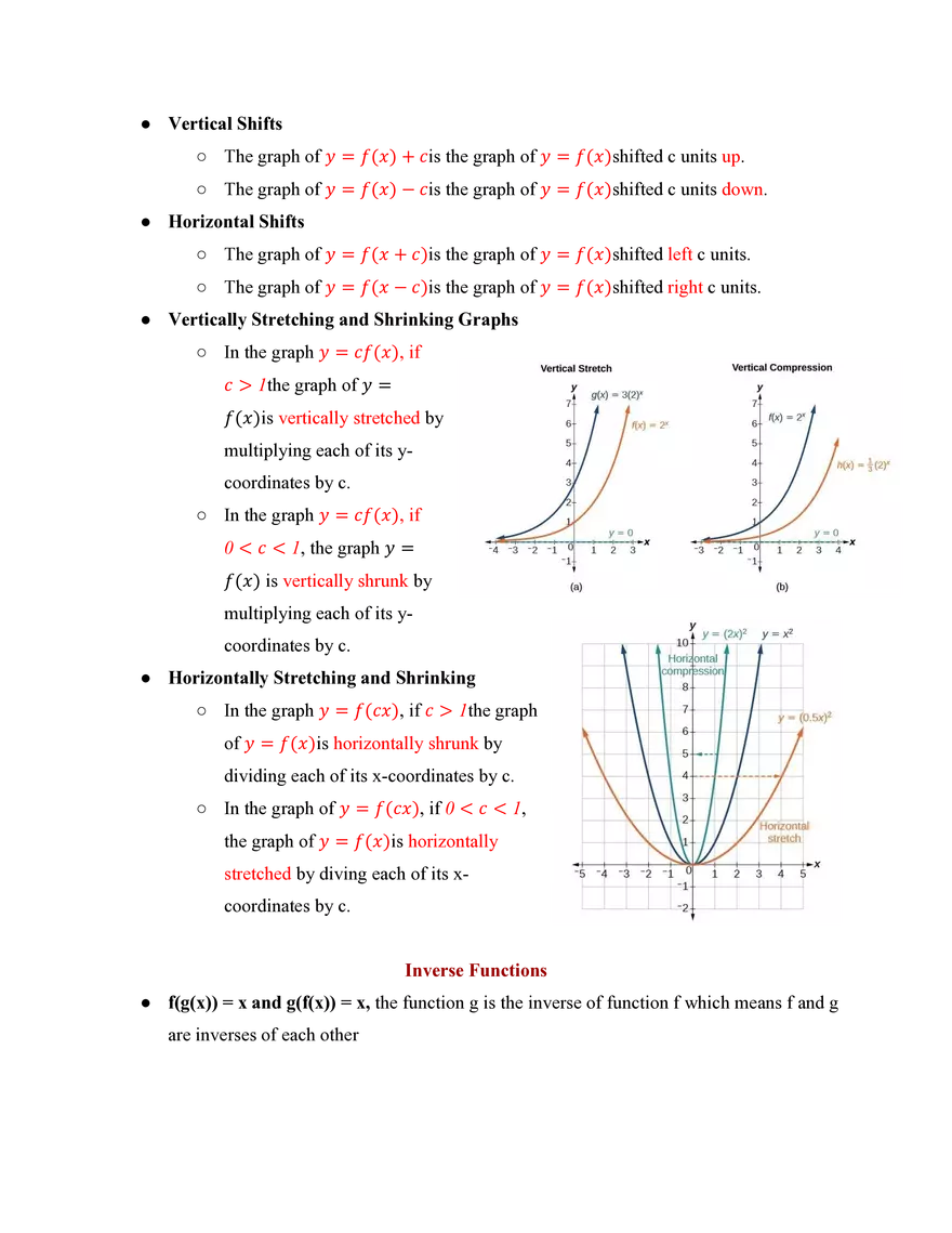 Pre-Calculus Course Study Guide - Page 28