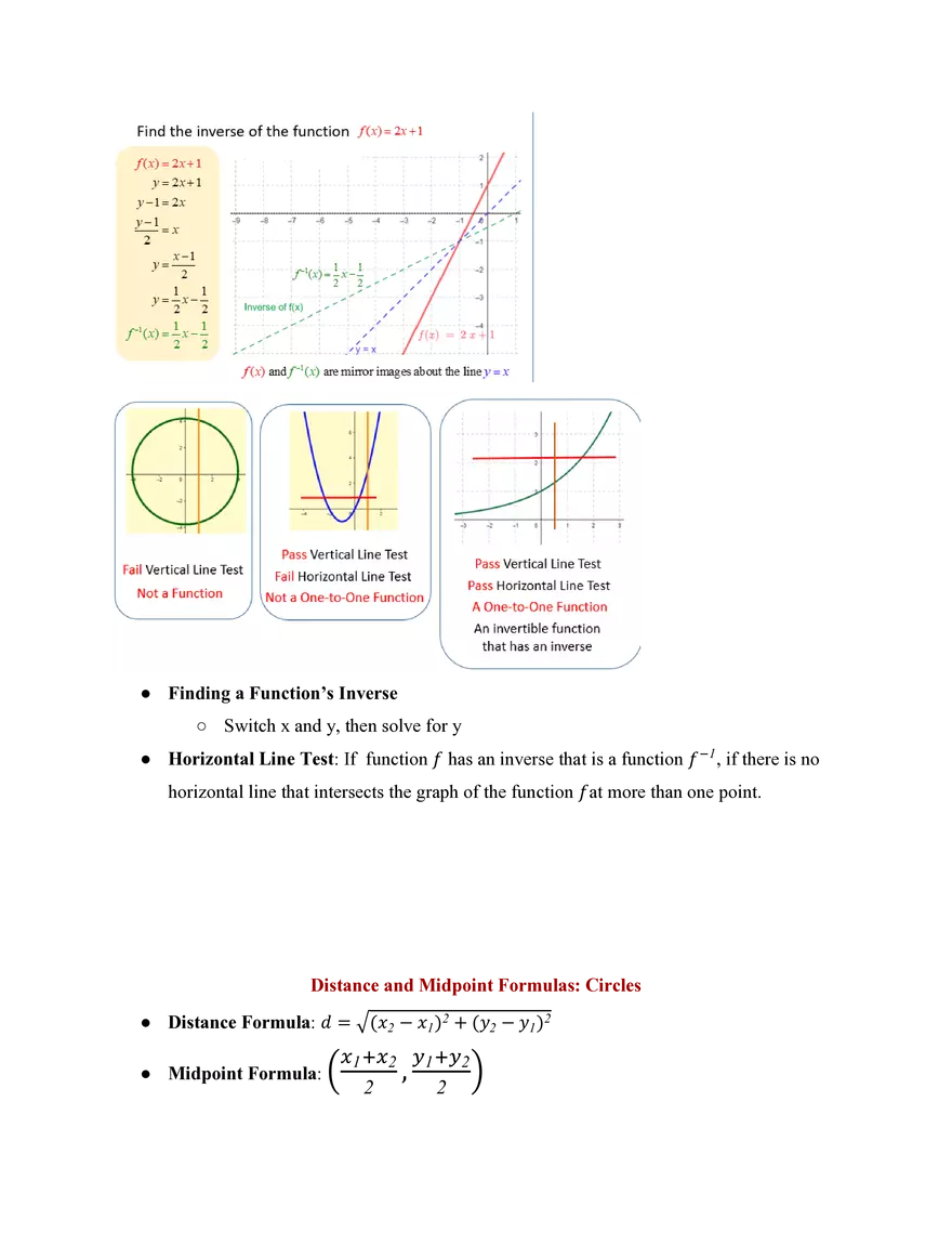 Pre-Calculus Course Study Guide - Page 29