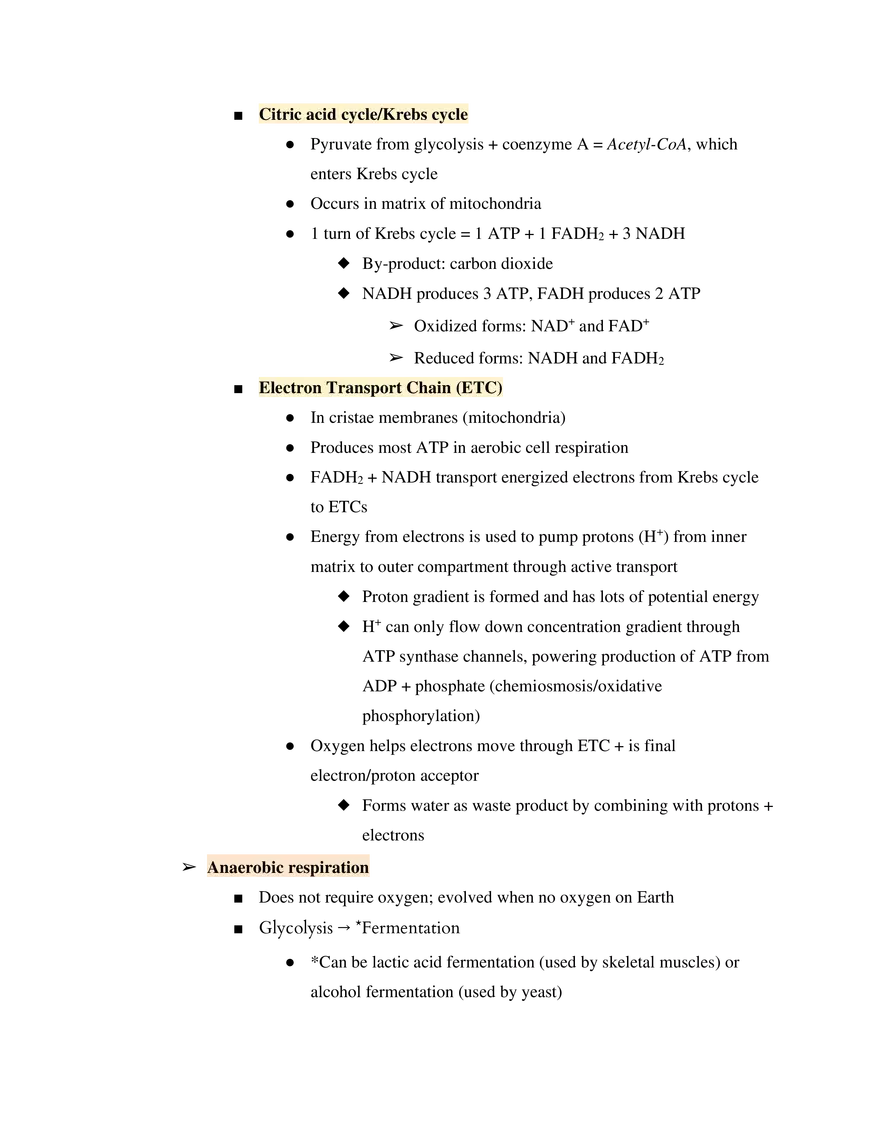 Test Guide Unit 2 Cells - Page 10