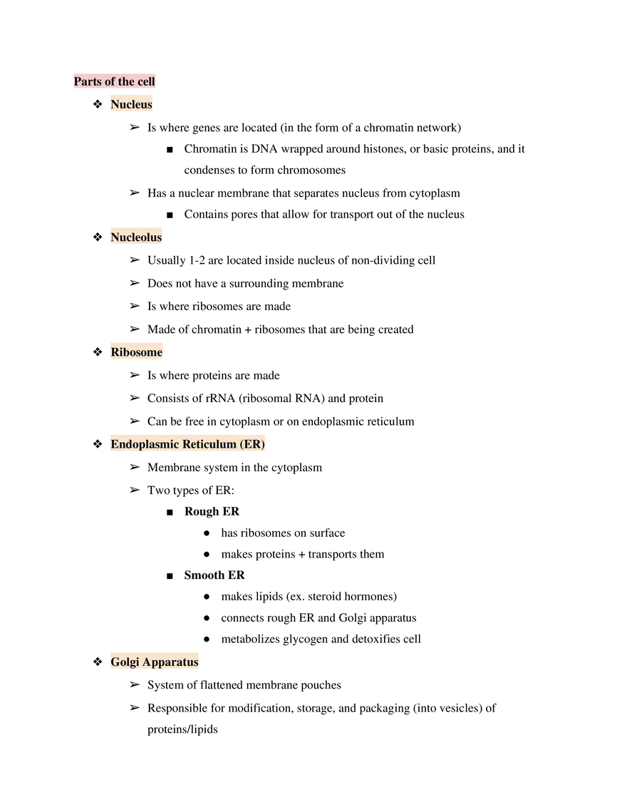 Test Guide Unit 2 Cells - Page 2