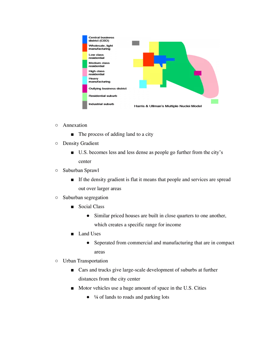 Unit 6 Urban Land Use Patterns - Page 4