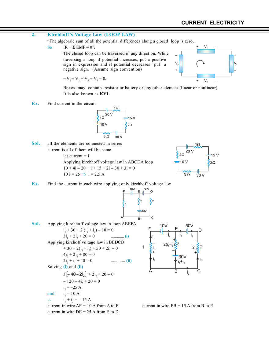 Current Electricity Notes - Page 11